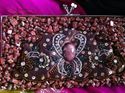 Brown Beads Stones and Pathar Casual Brand Purse H