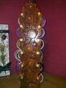 Pakistan Wooden Art Work Bangle Stand XLarge 12 Ba