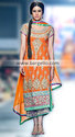 Pakistan Designer Persimmon Indigo Deasia Crinkle 