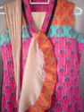 Pakistani Designer Khaadi Cotton Shirt Pink Stylis