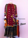Indian Banarasi Chiffon Long Flair outfit Diamond 