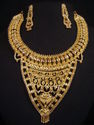 Lot 10 Indian 14ct Gold Platted Necklace Jewellery