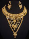 14ct Gold Platted Necklace Set Wedding Set 3 level