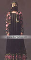 Pakistan Black Kenzie Trendy Anarkali enigmatic fl