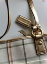 NWT COACH Heritage Tattersall Tote Tattersall Coat