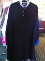 Pakistani Man Embroidery Kurta Black Brochia Style