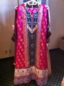 Pakistan Pink Designer Long XL 42-44 Outfit Salwar