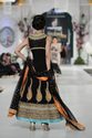 Pakistan Designer Georgert Black Saffron Ferozi Go