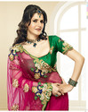 Celebrate Zarine Khan Majestic Designer Saree Pink
