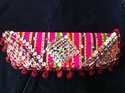 Pink Hot Pink Afghani Mirron Clutch Purse Salwar G