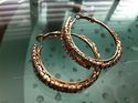 14ct Gold Platted Earrings Zarqonia Large Size Sal