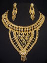 Lot 10 Indian 14ct Gold Platted Necklace Jewellery