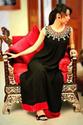 Pakistani Designer Black Chiffon Long Style Outfit