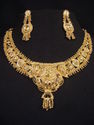 Lot 10 Indian 14ct Gold Platted Necklace Jewellery