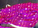 Purple Pink Rawsilk Designer Outfit Small Handwork