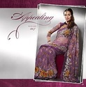 Bollywood Indian Purple Net Saree Beautiful Thread