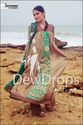 Pakistani Designer DewDrops Gold Skin Green Outfit