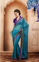 Indian Vintage Floral Designer Saree Collection Pu