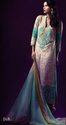 Pakistani Designer Sana Safinaz Peach Silk Collect