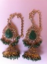 9ct Indian Gold Platted Beads Cubic Zarqonia Jewel