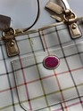 NWT COACH Heritage Tattersall Tote Tattersall Coat