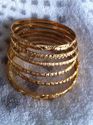 Exclusive Designer Gold Platted 6 pieces Bangle Se