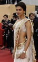 Indian Bollywood Collection Deepika in White Gold 