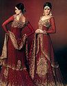 Pakistani Designer Heavy Mughlai Bridal Lehanga