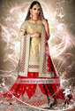 Pakistan Designer Fallow Red Dulce Lehenga fascina