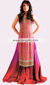 Pakistan Designer Deep Cerise Violet Aviva intrica