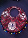 Deepak Perwani Stylish Handbags Collection Red Vil