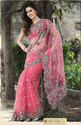 Indian Heritage Designer Party-Wear Sarees Work Sa