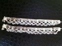 Indian Silver Plated Thick Triangle Zarqonia Chain