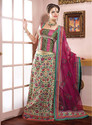 Exotic Party-Wear Embroidered Lehenga Colorfull Re