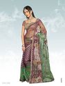 Bollywood Indian Sarong Multi Color Embroided Sare