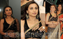 Indian Bollywood Party Wear Saree Rani Mukherji Sh