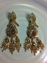 14ct Gold Platted Cubic Colored Zarqonia Earrings 