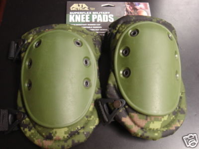 Army Outfitters : Canadian Forces CADPAT TW Alta Knee Pads NIP