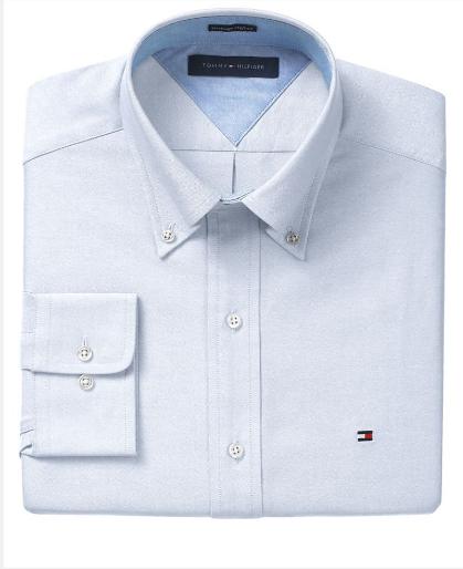 Tommy Hilfiger Dress Shirt, Heritage Oxford Solid-928, Zaky's Fashion