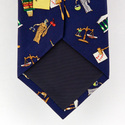 Passing the Bar Tie by Alynn Novelty - Navy blue S