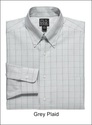 Traveler Pinpoint Glen Plaid Buttondown Collar Dre