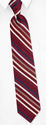 Joseph Stripe Tie by Jos. A. Bank - Burgundy Silk