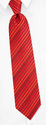 Red Tonal Stripe Tie by Silk Rhino Neckwear - Red 