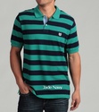 Chaps Men's Striped Polo Shirt-8015