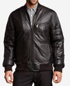 Ludlow Leather Puffer Jacket