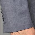 Mantoni Men's 3-button Grey Wool Suit