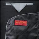 Mantoni Men's Black Wool 2-button Suit