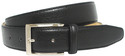 Richmond Men's Genuine Leather Dress Belt Black 