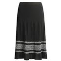 Kial Tile Border Skirt - Cotton Rich