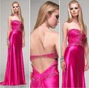 Hot Pink Strapless Dresses by Alyce Designs